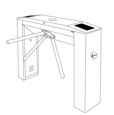 Porte intelligente de tourniquet de trépied de serrure fournisseur