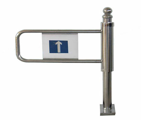 Porte piétonnière de tourniquet d'oscillation manuelle auto- de récupération fournisseur